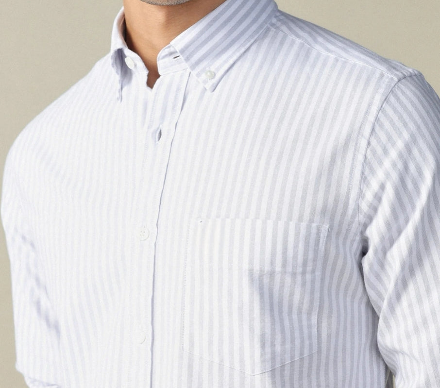 NA Vertical Striped Button Down Shirt
