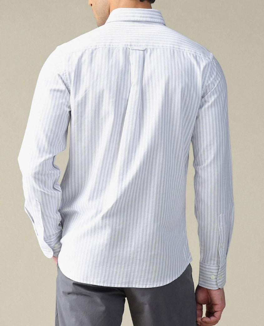 NA Vertical Striped Button Down Shirt