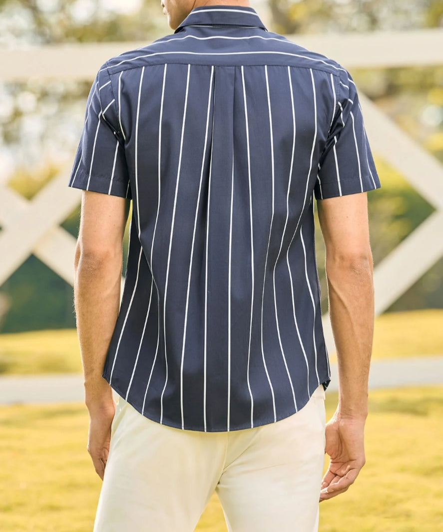 Vertical Striped Tailored Fit Shirt