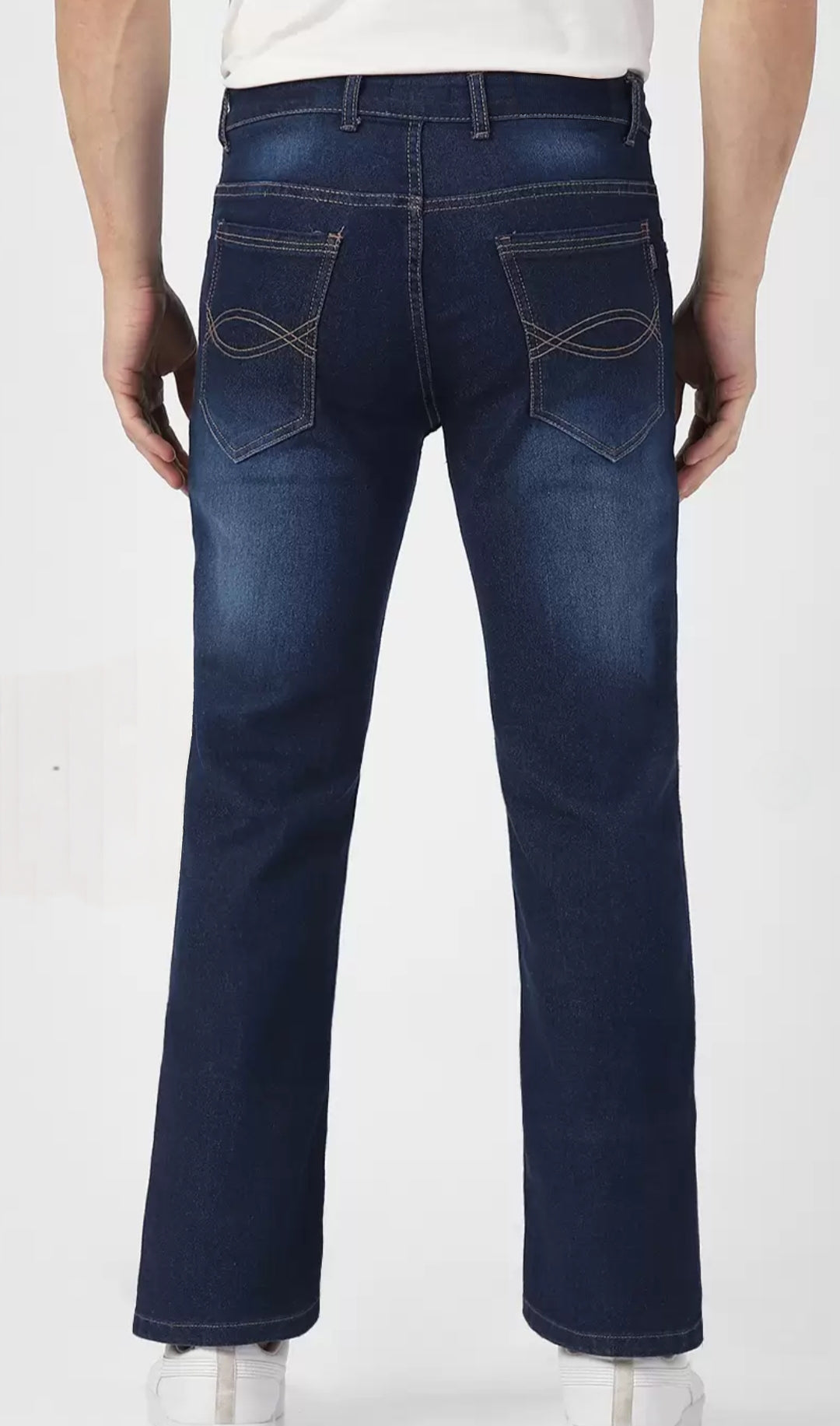 Connor Bootcut Fit Blue Jeans