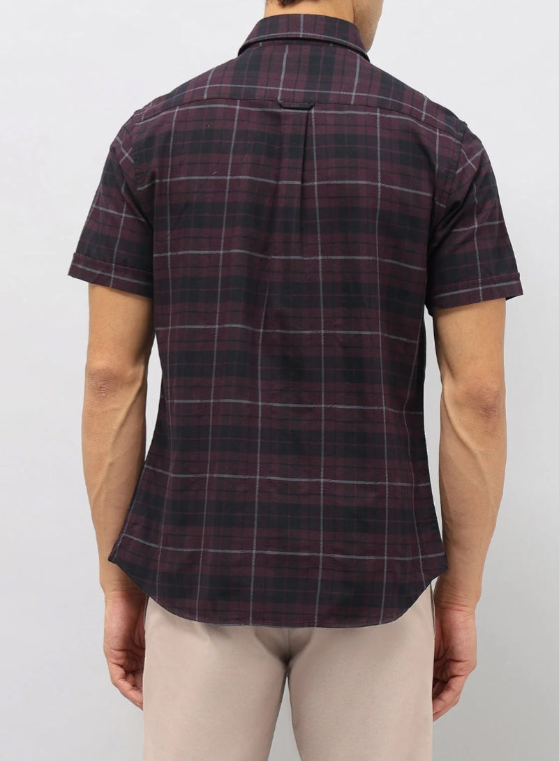 Vertical Striped Tailored Fit Shirt